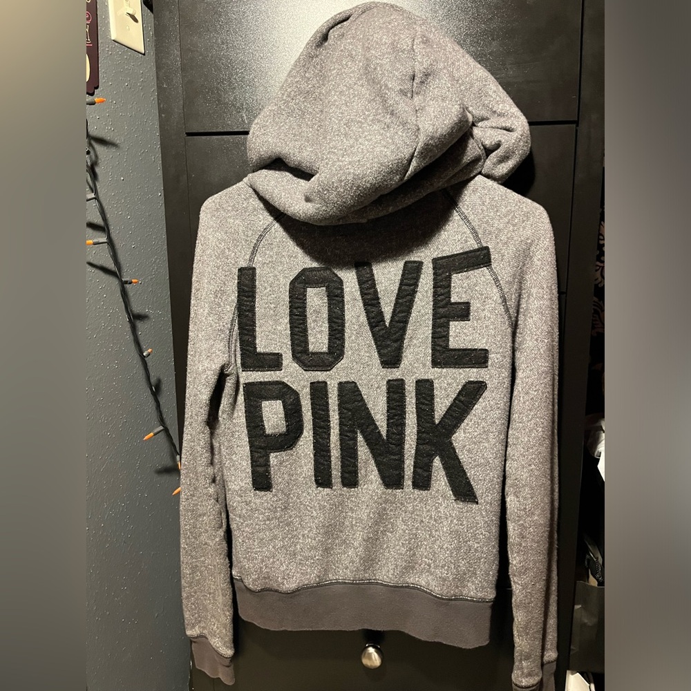 Vintage y2k PINK Victoria’s Secret jacket